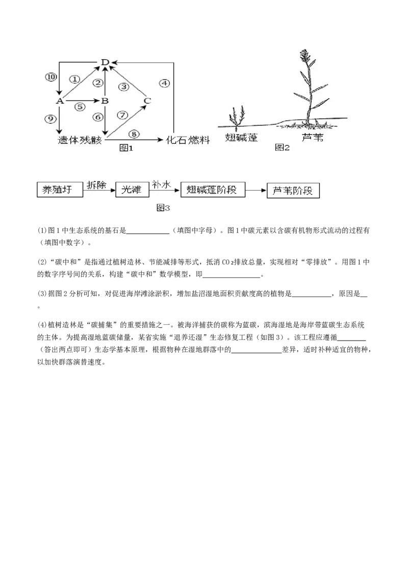 抢分14生物热点冲刺篇（学生版）_2024年新高考资料_5.2024三轮冲刺_备战2024年高考生物抢分秘籍（新高考专用）321842314