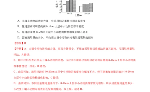专题七生物与环境（测试）（解析版）_2024年新高考资料_2.2024二轮复习_2024年高考生物二轮复习讲练测（新教材新高考）