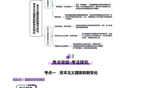 第32讲资本主义国家的新变化和社会主义国家的发展与变化（讲义）（原卷版）_2025年新高考资料_一轮复习_2025年高考历史一轮复习讲练测（新教材新高考）（完结）_讲义+练习