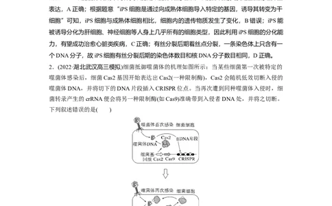 2023年高考生物二轮复习（全国版）第1篇专题突破专题5微专题(三)　遗传前沿科技_通用版（老高考）复习资料_2023年复习资料_二轮复习_2023年高考生物二轮复习讲义+课件（全国版）