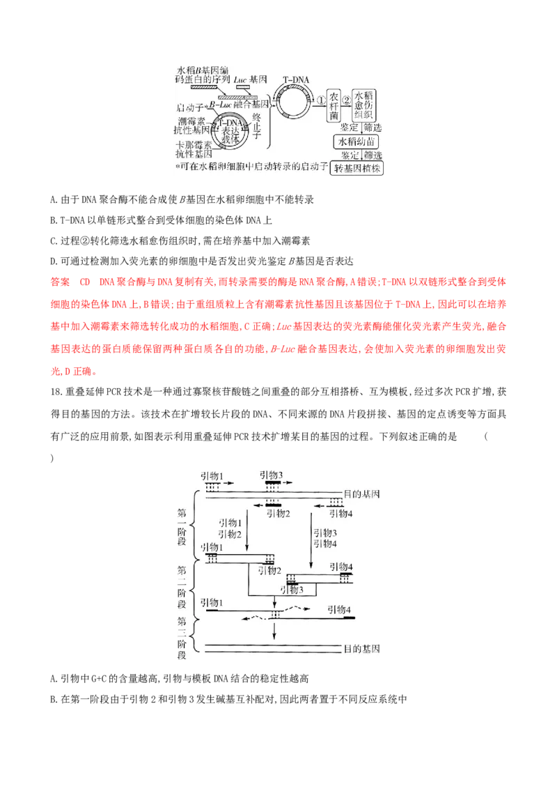 押第19题生物技术与工程模块（解析版）_2024年新高考资料_5.2024三轮冲刺_备战2024年高考生物临考题号押题（辽宁、黑龙江、吉林专用）322857720