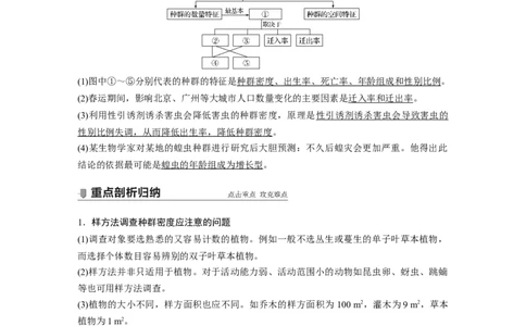 2022年高考生物一轮复习第9单元第28讲　种群的特征和数量变化_新高考复习资料_2022年新高考复习资料_2022年一轮复习最新版_1.2022年高考生物一轮复习全国通用版