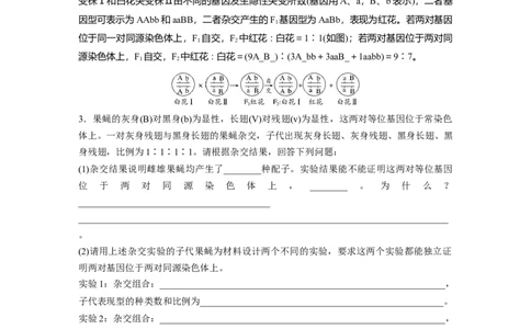 2022年高考生物一轮复习第5单元实验技能二实验的假设和结论_新高考复习资料_2022年新高考复习资料_2022年一轮复习最新版_1.2022年高考生物一轮复习全国通用版