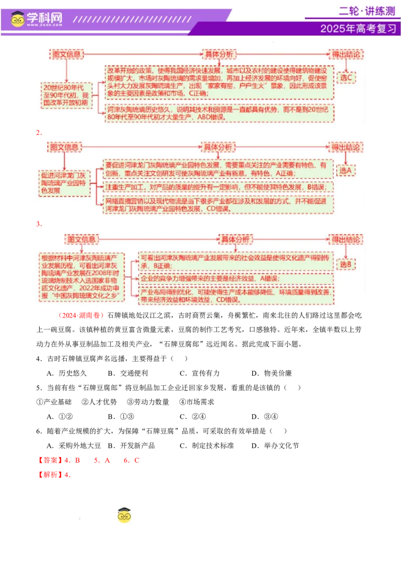 专题09产业区位与产业发展（讲义）（解析版）_2025年新高考资料_二轮复习_上好课2025年高考地理二轮复习讲练测（新高考通用）3381954