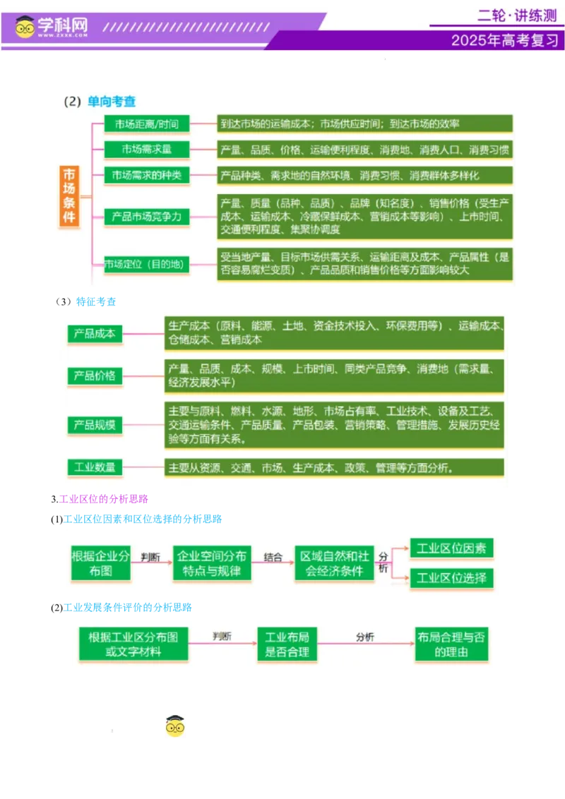 专题09产业区位与产业发展（讲义）（解析版）_2025年新高考资料_二轮复习_上好课2025年高考地理二轮复习讲练测（新高考通用）3381954