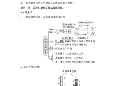 2023年高考生物一轮复习（新人教新高考）第5单元第1课时　分离定律的发现_新高考复习资料_2023年新高考复习资料_一轮复习_2023年新高考大一轮复习讲义