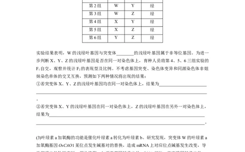 2023年高考生物一轮复习（全国版）第7单元微专题六　利用&ldquo;假说&mdash;演绎法&rdquo;解决生物变异实验探究题_通用版（老高考）复习资料_2023年复习资料_一轮复习