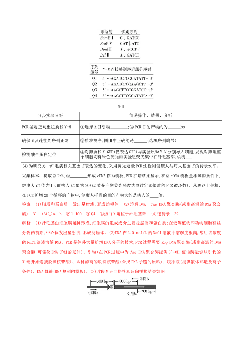 押第25题生物技术与工程模块（解析版）_2024年新高考资料_5.2024三轮冲刺_备战2024年高考生物临考题号押题（辽宁、黑龙江、吉林专用）322857720