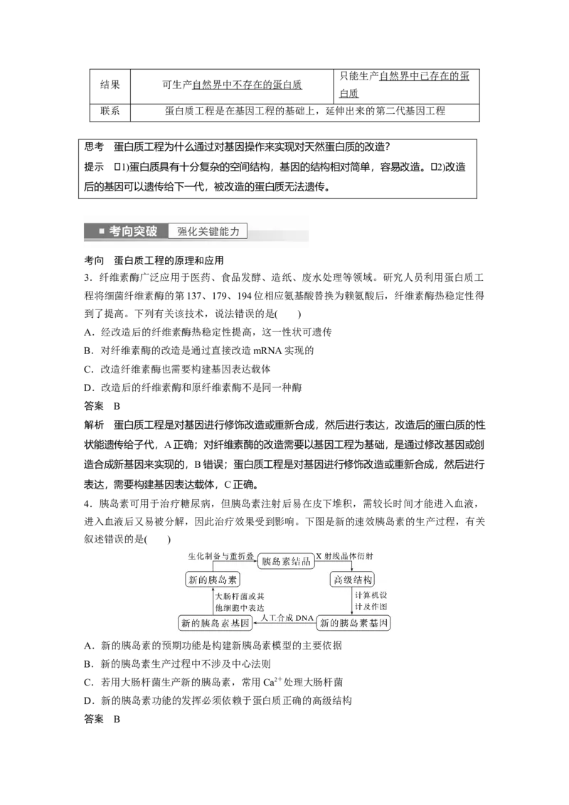 2023年高考生物一轮复习（全国版）第10单元第2课时　基因工程的应用和蛋白质工程_通用版（老高考）复习资料_2023年复习资料_一轮复习_2023年高考生物一轮复习讲义+课件（全国版）