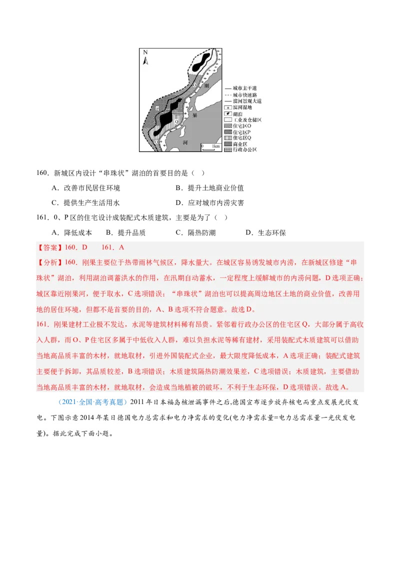 专题12区域发展解析版_2025年新高考资料_二轮复习_01高考语文等多个文件_2025年高三地理高考二轮复习专项提升_真题演练