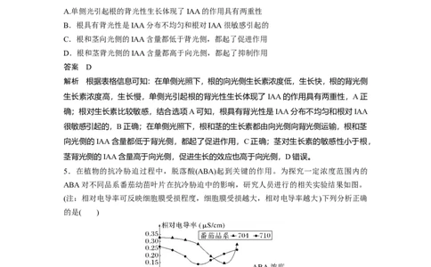 2023年高考生物一轮复习（全国版）第8单元微专题九　植物激素调节的相关实验探究_通用版（老高考）复习资料_2023年复习资料_一轮复习_2023年高考生物一轮复习讲义+课件（全国版）