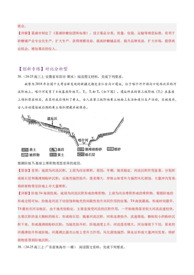 专题02非选择题攻略（练习）（解析版）_2025年新高考资料_二轮复习_01高考语文等多个文件_上好课2025年高考地理二轮复习讲练测（新高考通用）_第二部分题型突破