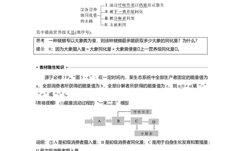 2023年高考生物一轮复习（全国版）第9单元第6课时　生态系统的能量流动_通用版（老高考）复习资料_2023年复习资料_一轮复习_2023年高考生物一轮复习讲义+课件（全国版）