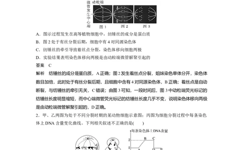 2023年高考生物二轮复习（全国版）第1篇专题突破专题3专题强化练_通用版（老高考）复习资料_2023年复习资料_二轮复习_2023年高考生物二轮复习讲义+课件（全国版）
