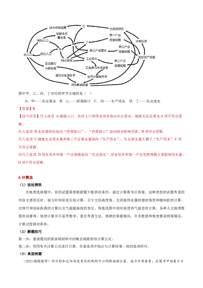 专题01选择题解题技巧（解析版）_2025年新高考资料_二轮复习_01高考语文等多个文件_2025年高三地理高考二轮复习专项提升_重点&middot;难点&middot;热点专练（分地区）_黑吉辽专用