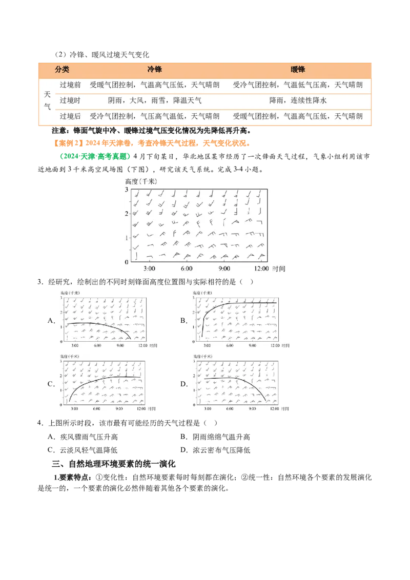 专题05&ldquo;演变过程类&rdquo;选择题答题技巧（原卷版）_2025年新高考资料_二轮复习_2025年高考地理二轮热点题型归纳与变式演练（新高考通用）3401687