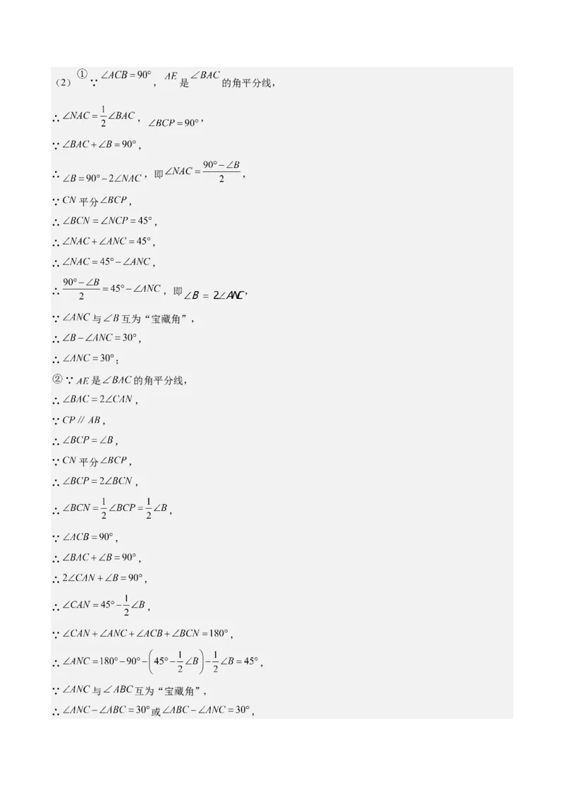 专题05三角形40道压轴题型专训（8大题型）（教师版）_初中数学_八年级数学上册（人教版）_重难点专题提升-V7_2025版