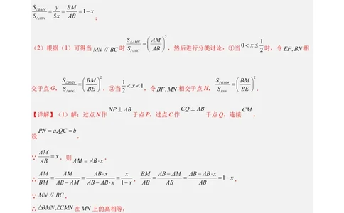 专题05三角形40道压轴题型专训（8大题型）（教师版）_初中数学_八年级数学上册（人教版）_重难点专题提升-V7_2025版