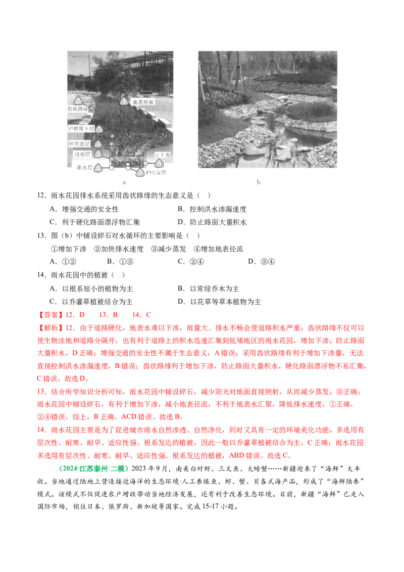 专题08&ldquo;因果关系型&rdquo;选择题答题技巧（解析版）_2025年新高考资料_二轮复习_01高考语文等多个文件_2025年高三地理高考二轮复习专项提升_题型专练