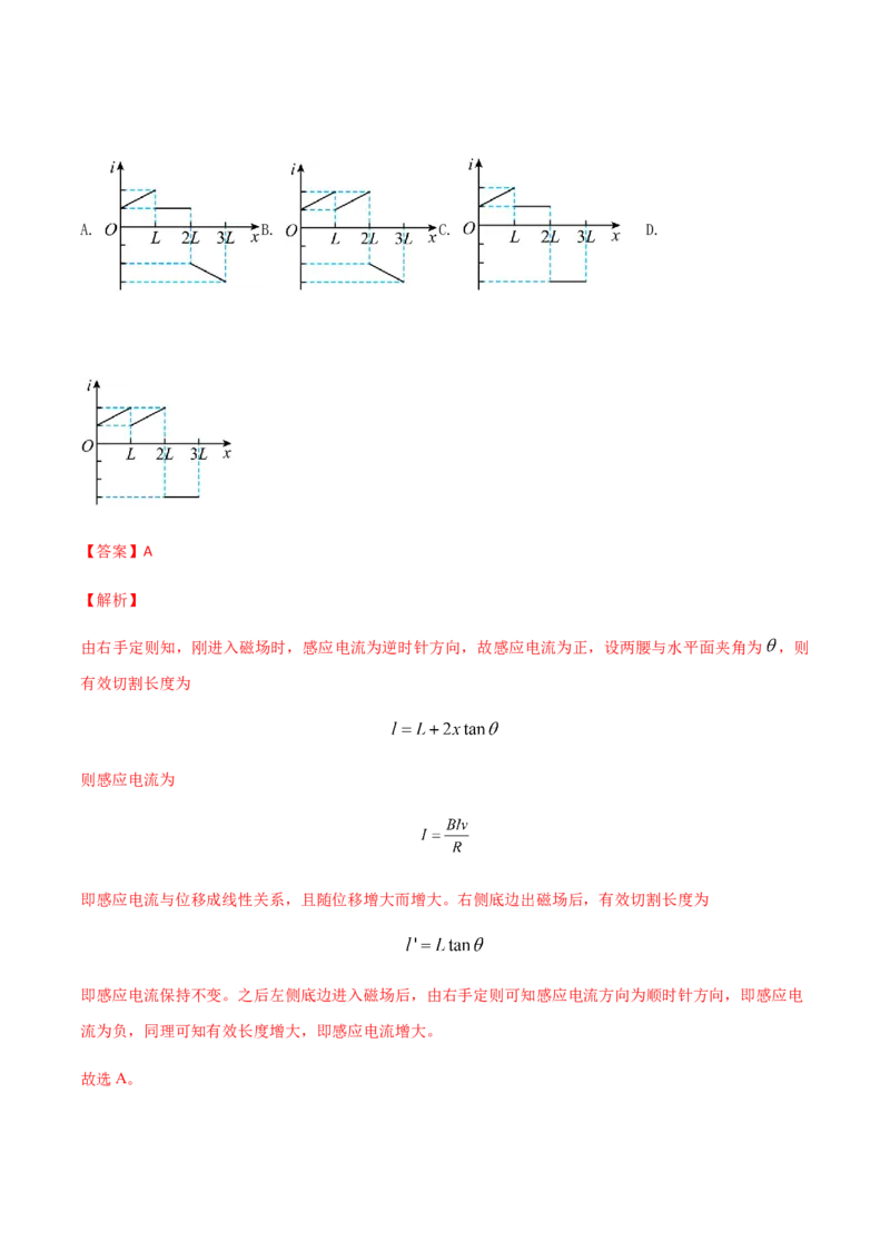 专题12电磁感应-2022年高考真题和模拟题物理分专题训练（教师版含解析）_04高考物理_2024年新高考资料_1.2024一轮复习_赠2022年高考物理真题与模拟题分类训练