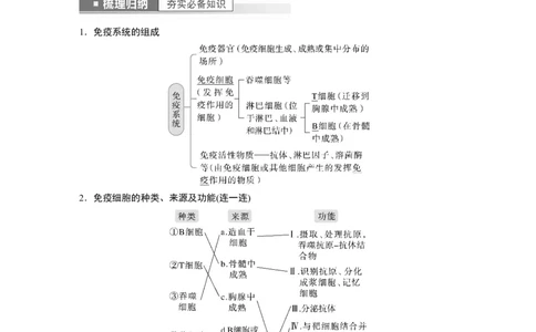 2023年高考生物一轮复习（全国版）第8单元第6课时　免疫调节_通用版（老高考）复习资料_2023年复习资料_一轮复习_2023年高考生物一轮复习讲义+课件（全国版）
