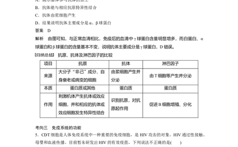 2023年高考生物一轮复习（全国版）第8单元第6课时　免疫调节_通用版（老高考）复习资料_2023年复习资料_一轮复习_2023年高考生物一轮复习讲义+课件（全国版）