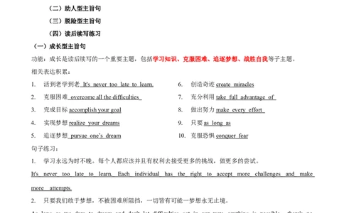 专题15高级句式升级：主旨句（解析版）_03高考英语_新高考复习资料_2023年新高考资料_一轮复习_备战2023年高考英语一轮复习考点微专题（新高考专用）_四、写作