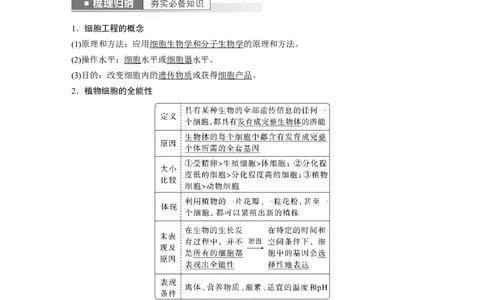 2023年高考生物一轮复习（全国版）第10单元第3课时　植物细胞工程_通用版（老高考）复习资料_2023年复习资料_一轮复习_2023年高考生物一轮复习讲义+课件（全国版）