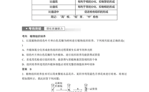 2023年高考生物一轮复习（全国版）第10单元第3课时　植物细胞工程_通用版（老高考）复习资料_2023年复习资料_一轮复习_2023年高考生物一轮复习讲义+课件（全国版）