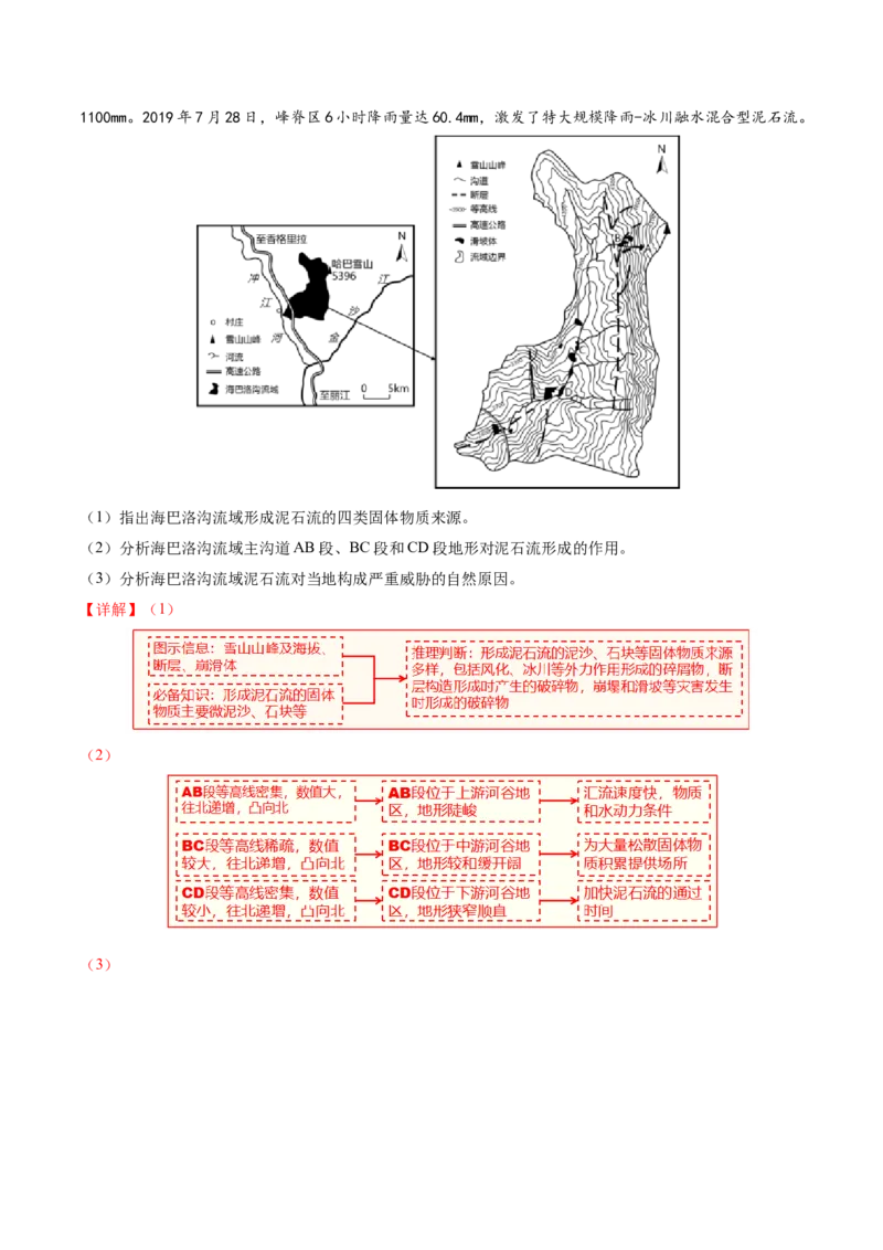 专题07自然灾害（讲义）（解析版）_2025年新高考资料_二轮复习_01高考语文等多个文件_2025年高三地理高考二轮复习专项提升_二轮讲义