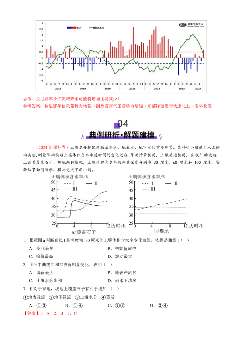 专题04水体运动（讲义）（解析版）_2025年新高考资料_二轮复习_上好课2025年高考地理二轮复习讲练测（新高考通用）3381954