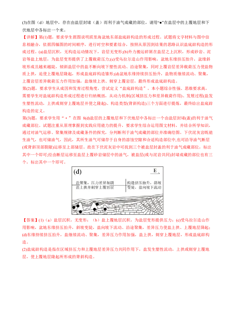 专题05地质地貌（讲义）（解析版）_2025年新高考资料_二轮复习_上好课2025年高考地理二轮复习讲练测（新高考通用）3381954