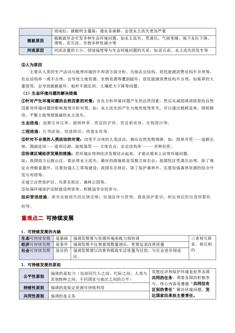 专题12人类与地理环境的协调发展（原卷版）_2025年新高考资料_二轮复习_01高考语文等多个文件_2025年高三地理高考二轮复习专项提升_重点&middot;难点&middot;热点专练（分地区）_北京专用