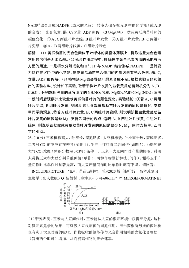 模块检测卷（一）_2024年新高考资料_1.2024一轮复习_2024年高考生物一轮复习讲义（新人教版）_另附1套Word版题库