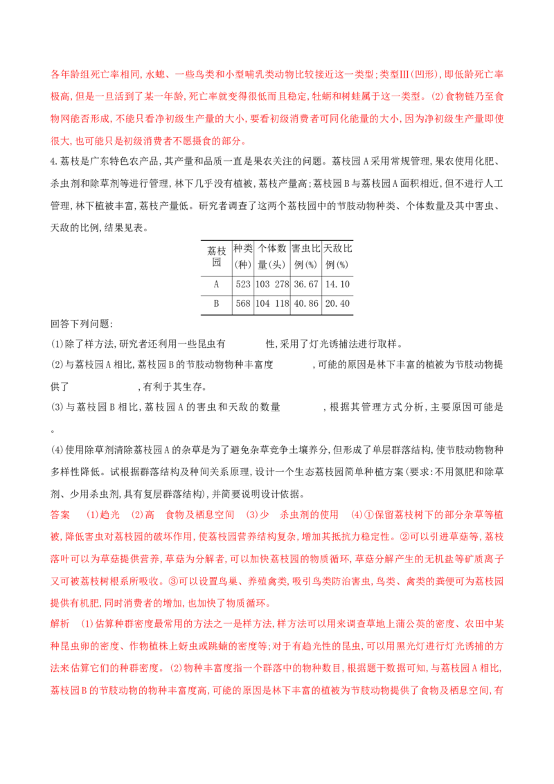 押第23题生物与环境模块（解析版）_2024年新高考资料_5.2024三轮冲刺_备战2024年高考生物临考题号押题（辽宁、黑龙江、吉林专用）322857720