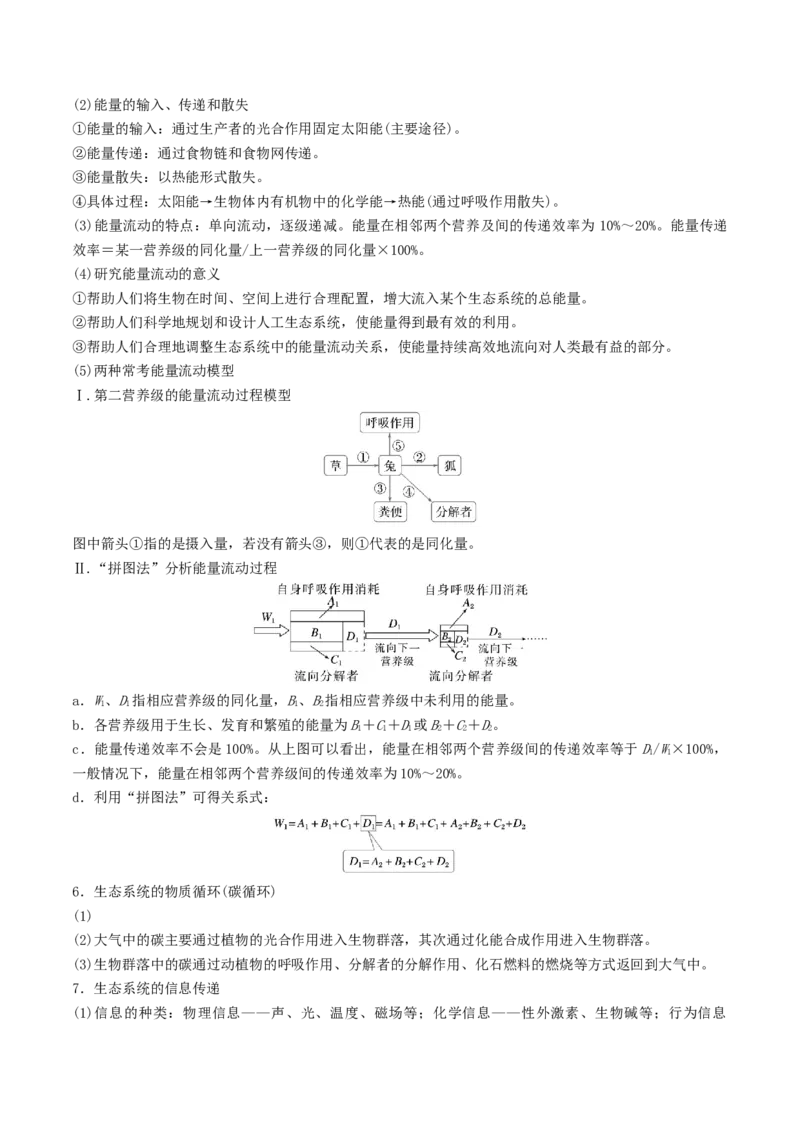 押第23题生物与环境模块（解析版）_2024年新高考资料_5.2024三轮冲刺_备战2024年高考生物临考题号押题（辽宁、黑龙江、吉林专用）322857720