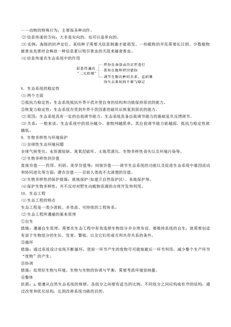 押第23题生物与环境模块（解析版）_2024年新高考资料_5.2024三轮冲刺_备战2024年高考生物临考题号押题（辽宁、黑龙江、吉林专用）322857720