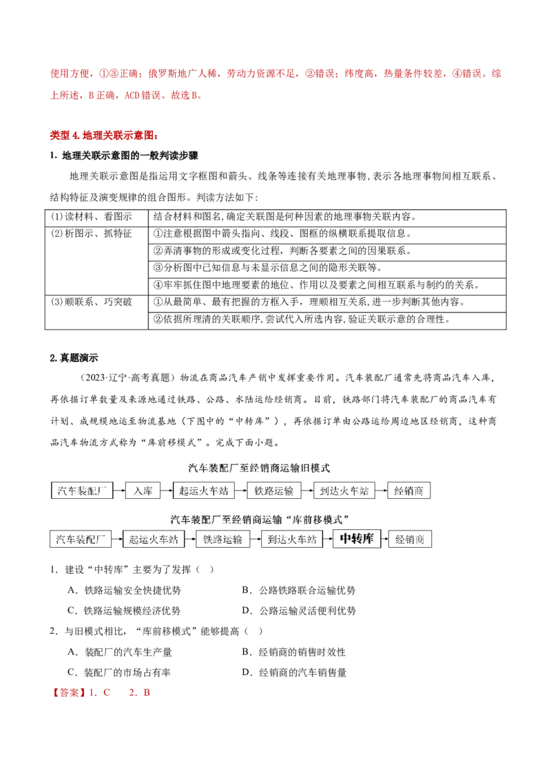 专题03常考图表研读（解析版）_2025年新高考资料_二轮复习_01高考语文等多个文件_2025年高三地理高考二轮复习专项提升_重点&middot;难点&middot;热点专练（分地区）_黑吉辽专用