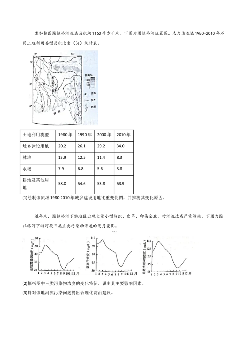 专题14区域协调与区际合作（原卷版）_2025年新高考资料_二轮复习_01高考语文等多个文件_2025年高三地理高考二轮复习专项提升_重点&middot;难点&middot;热点专练（分地区）_北京专用