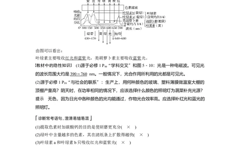 2022年高考生物一轮复习第3单元第9讲　光与光合作用_新高考复习资料_2022年新高考复习资料_2022年一轮复习最新版_1.2022年高考生物一轮复习全国通用版