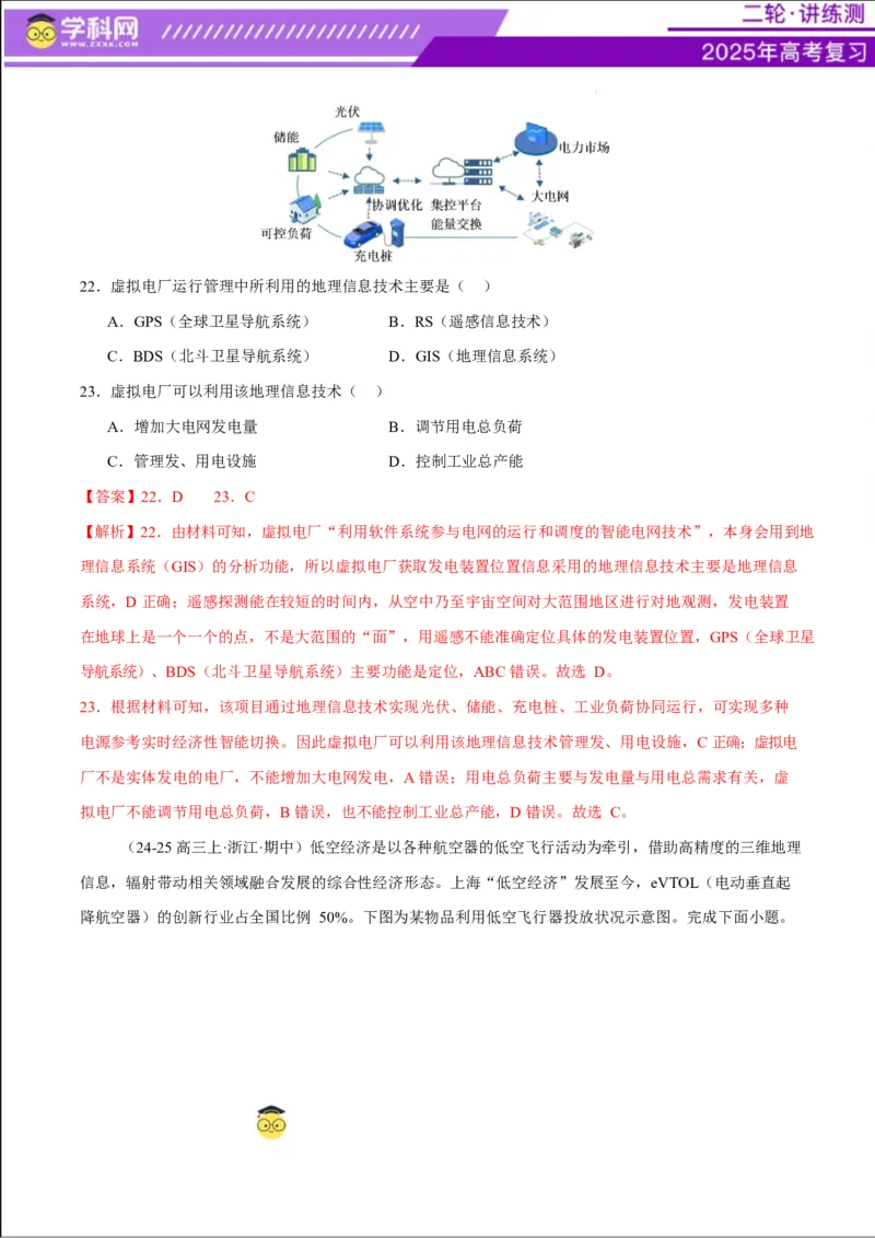 专题07自然灾害（练习）（解析版）_2025年新高考资料_二轮复习_上好课2025年高考地理二轮复习讲练测（新高考通用）3381954
