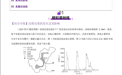 专题07自然灾害（练习）（解析版）_2025年新高考资料_二轮复习_上好课2025年高考地理二轮复习讲练测（新高考通用）3381954
