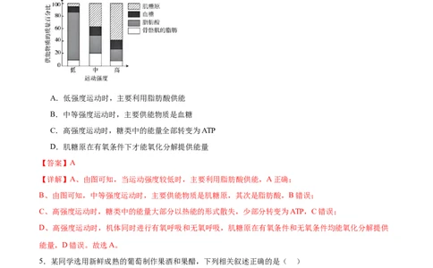 第04讲细胞呼吸和光合作用（练习）（解析版）_2024年新高考资料_2.2024二轮复习_2024年高考生物二轮复习讲练测（新教材新高考）