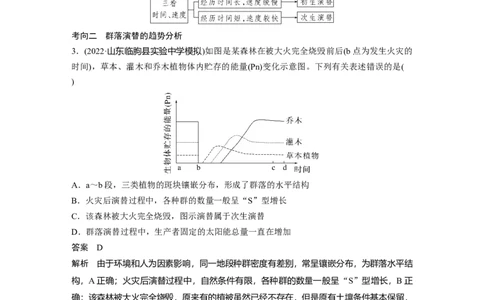 2023年高考生物一轮复习（全国版）第9单元第4课时　群落的演替_通用版（老高考）复习资料_2023年复习资料_一轮复习_2023年高考生物一轮复习讲义+课件（全国版）