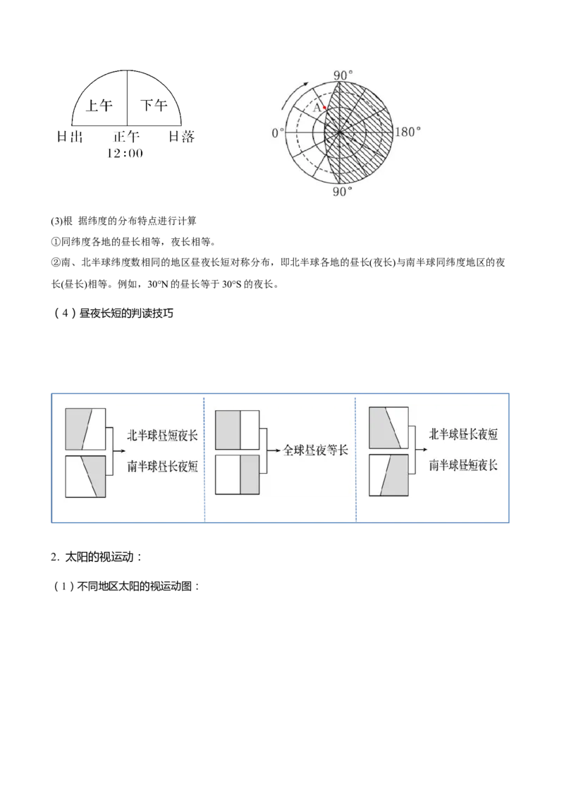 专题01地球的运动规律-2025年高考地理热点&middot;重点&middot;难点专练（黑吉辽专用）（解析版）_2025年新高考资料_二轮复习_2025年高三地理高考二轮复习专项提升（新高考通用）3405802