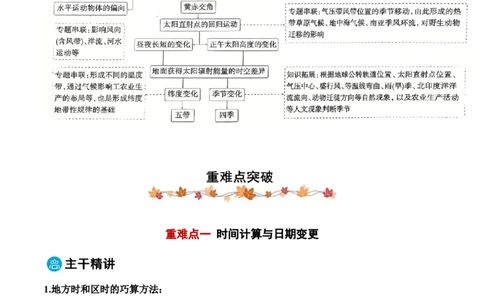 专题01地球的运动规律-2025年高考地理热点&middot;重点&middot;难点专练（黑吉辽专用）（解析版）_2025年新高考资料_二轮复习_2025年高三地理高考二轮复习专项提升（新高考通用）3405802