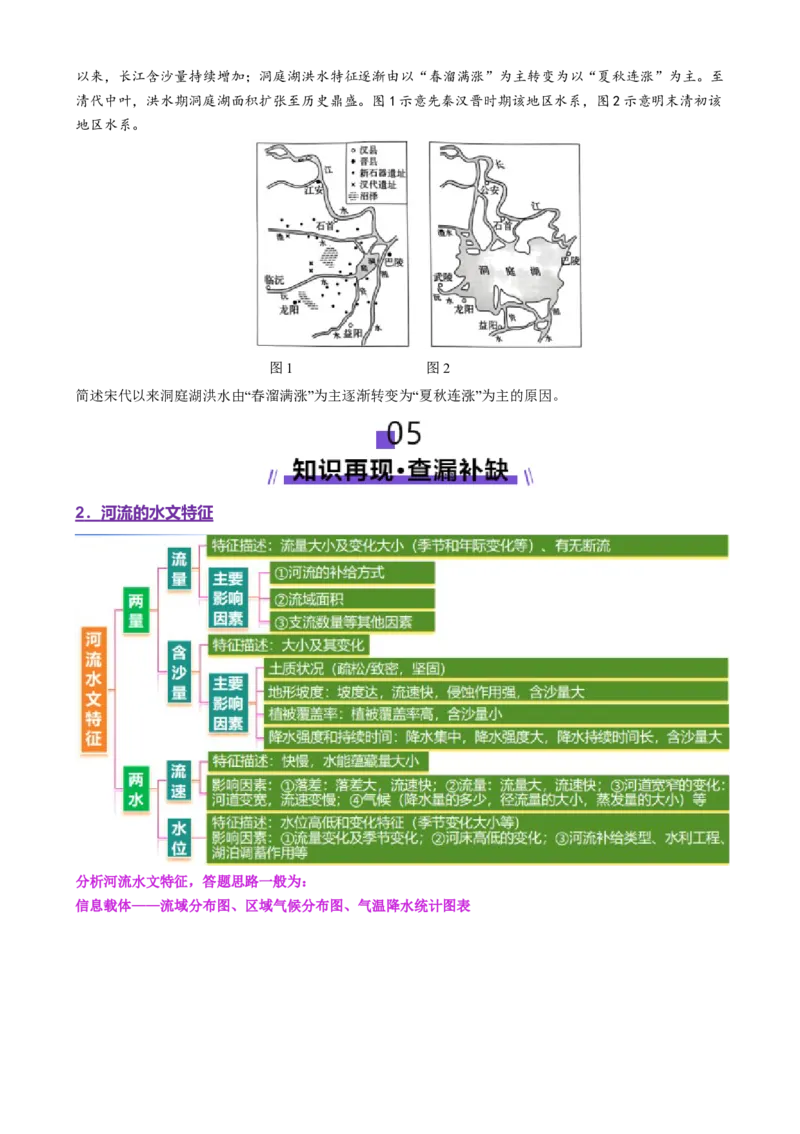 专题04水体运动（讲义）（原卷版）_2025年新高考资料_二轮复习_01高考语文等多个文件_上好课2025年高考地理二轮复习讲练测（新高考通用）_第一部分专题突破