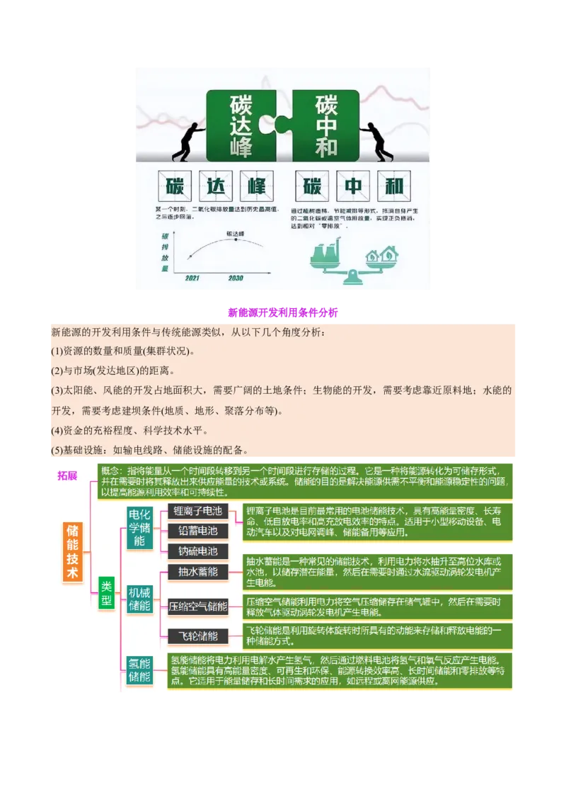 专题11资源、环境与国家安全（讲义）（原卷版）_2025年新高考资料_二轮复习_01高考语文等多个文件_上好课2025年高考地理二轮复习讲练测（新高考通用）_第一部分专题突破