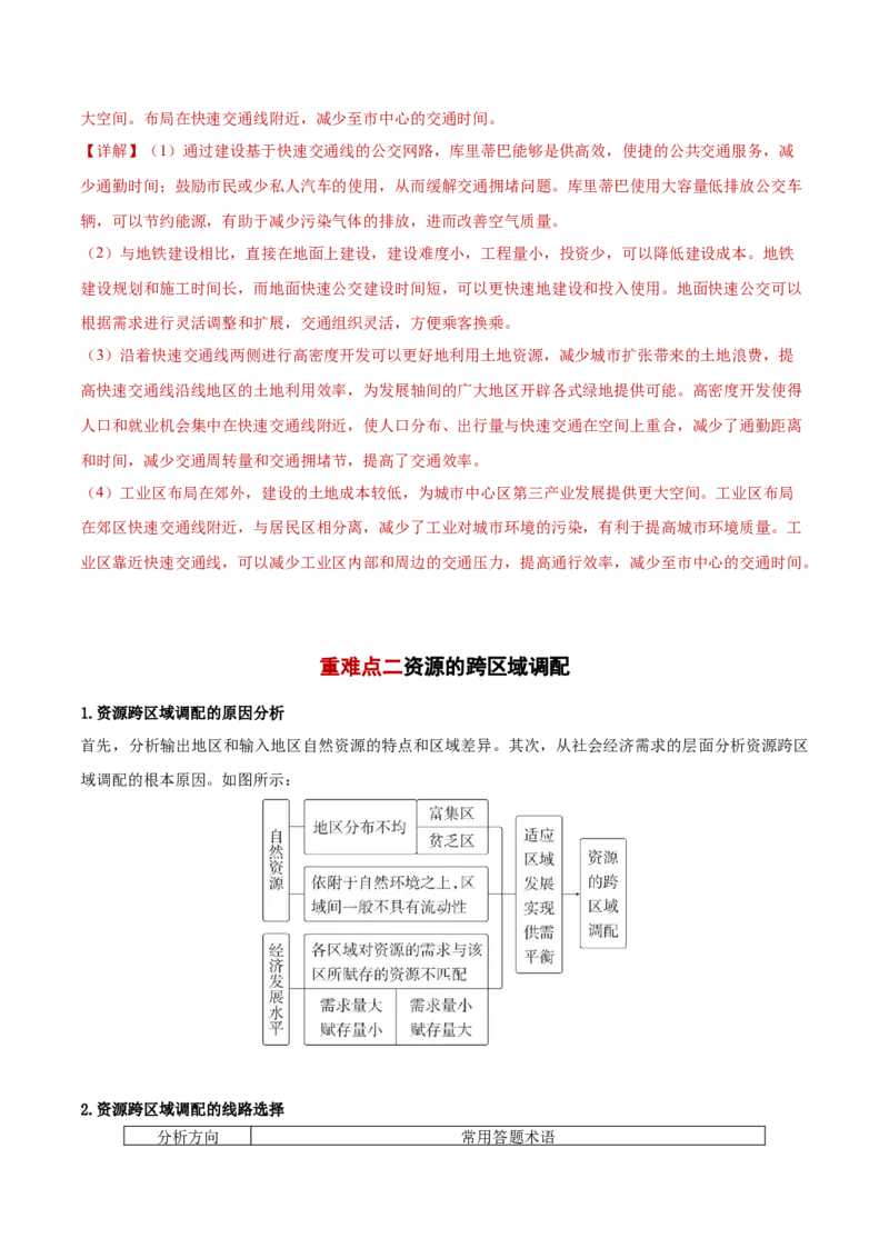 专题10区际联系与区域协调发展（解析版）_2025年新高考资料_二轮复习_01高考语文等多个文件_2025年高三地理高考二轮复习专项提升_重点&middot;难点&middot;热点专练（分地区）_黑吉辽专用