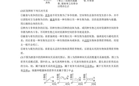 2023年高考生物一轮复习（全国版）第9单元第3课时　群落的结构_通用版（老高考）复习资料_2023年复习资料_一轮复习_2023年高考生物一轮复习讲义+课件（全国版）